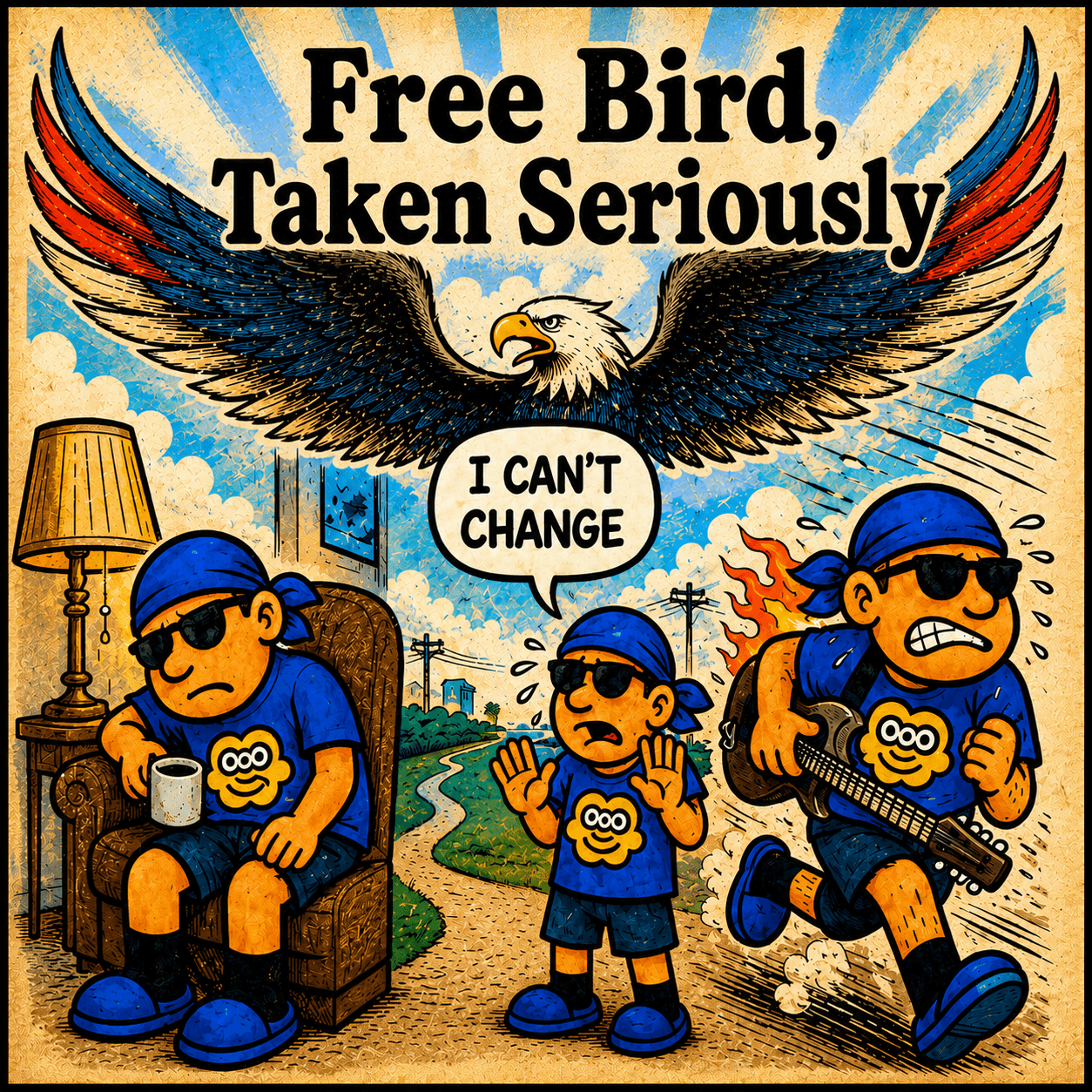 Free Bird, Taken Seriously
